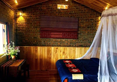 Double Room with Mountain View — Sapa Hmong Bungalow Homestay