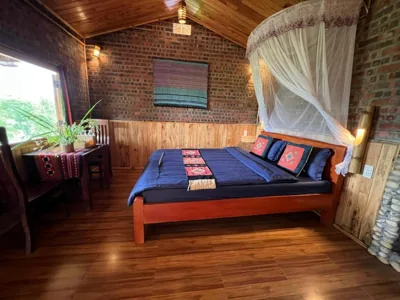 Double Room with Mountain View — Sapa Hmong Bungalow Homestay